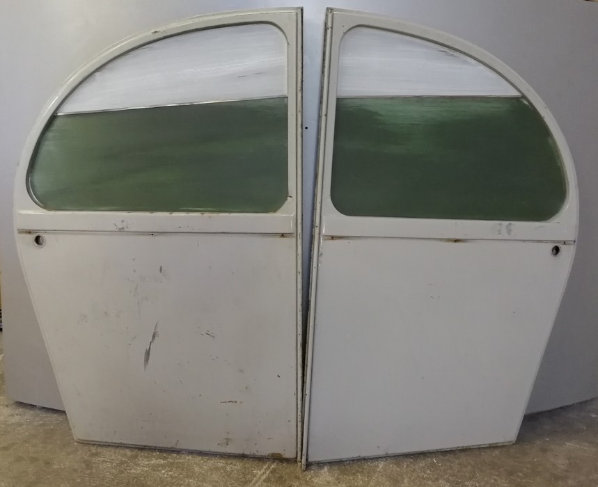 duo portes grises arrondies (avec plomb)